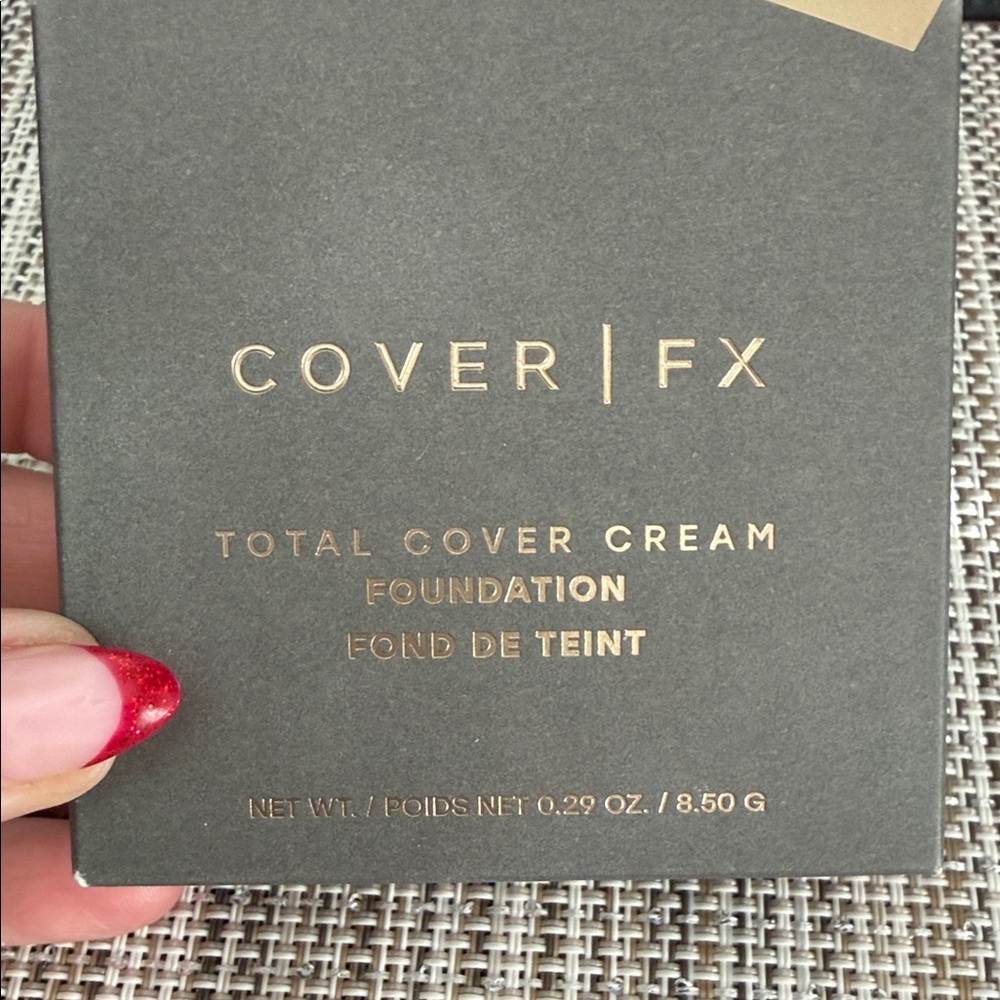 COVER FX Total Cover Cream Foundation F1 OR L1- SHADES SOLD OUT